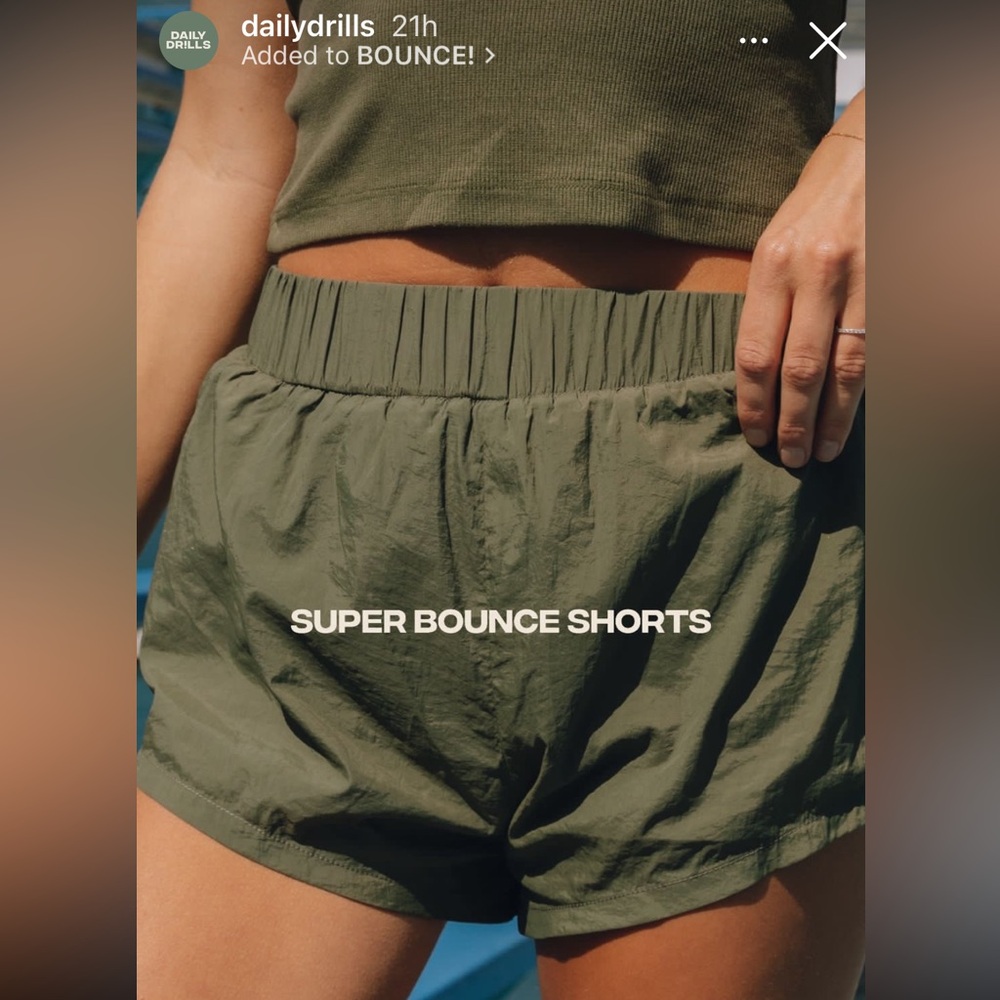 DAILY DRILLS Super Bounce Shorts - Lodge Colorway
